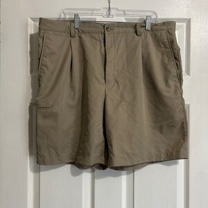 Men's Flat Front Khaki Shorts - Classic Summer Staple